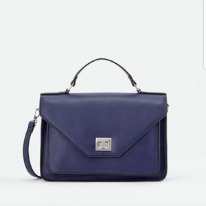 Navy crossbody bag